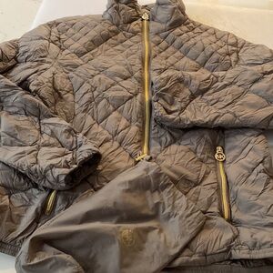 Michael kors packable down jacket w/ bag
